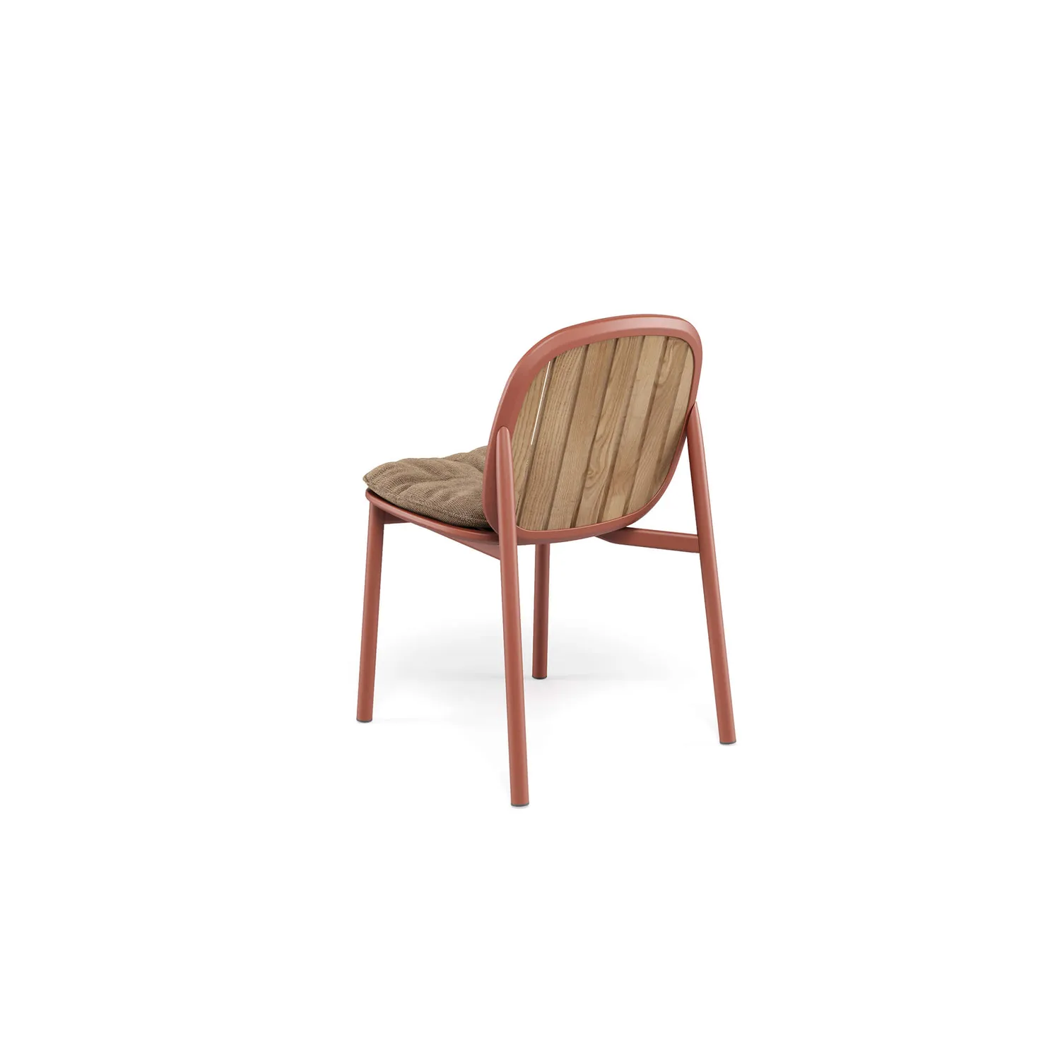 Emu Ronda Stuhl Alu-Teak Gartenstuhl Materialmix