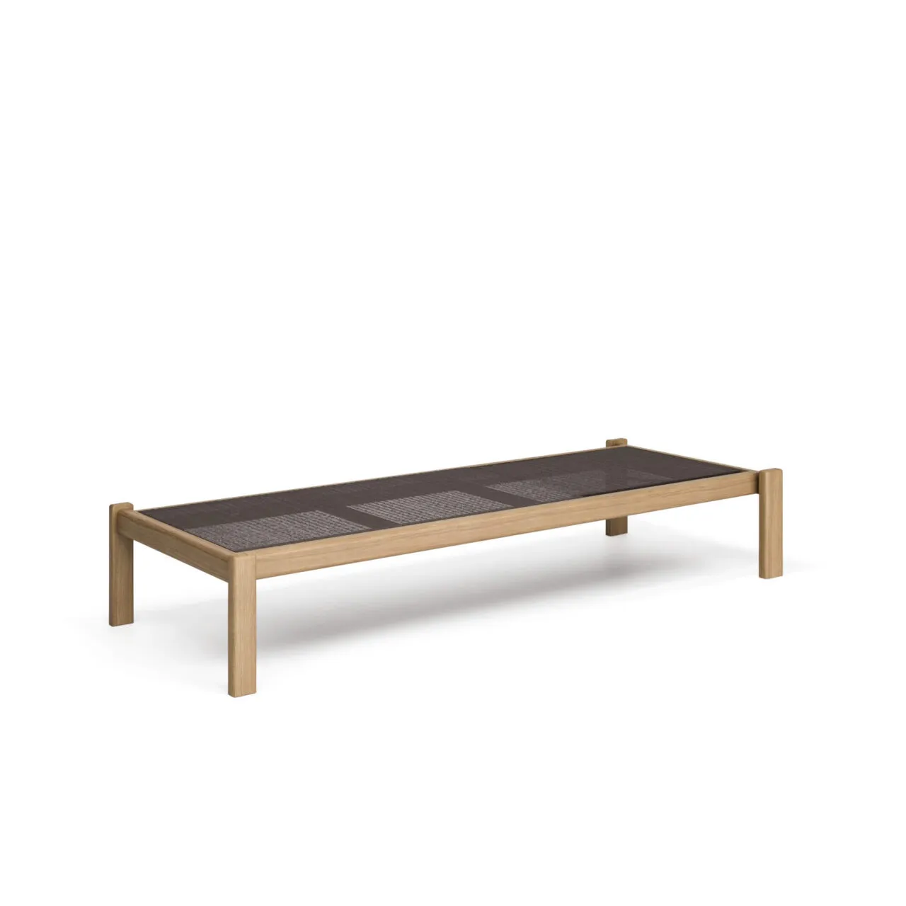 Emu Snooze Sonnenliege Teak stapelbar Rollen