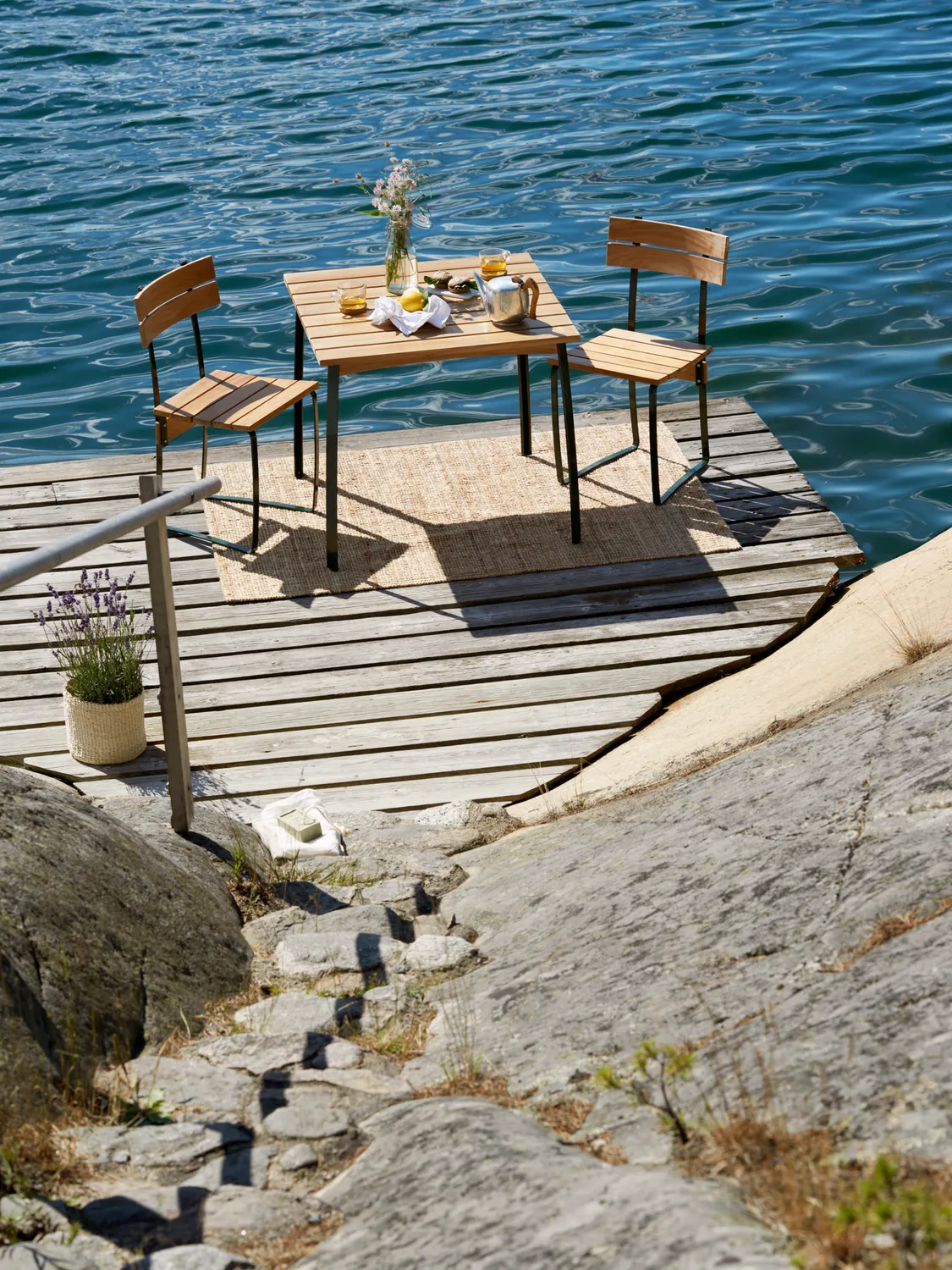 Skargaarden Kerteminde Tisch 200x80cm Gartentisch Teak