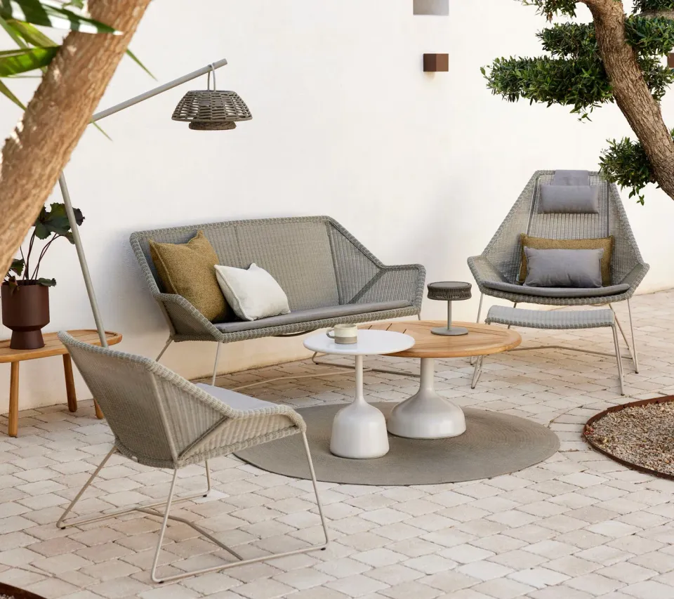 Cane-line Breeze Highback Sessel Sand Geflecht