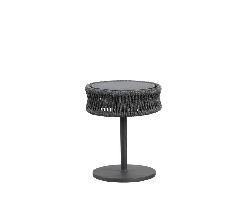 Cane-line Illusion Tischlampe klein Lava Grey Solar LED