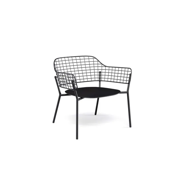 Emu Lyze Loungesessel Edelstahl Aluminium
