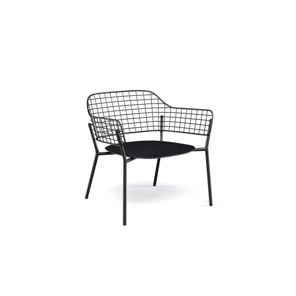 Emu Lyze Loungesessel Edelstahl Aluminium