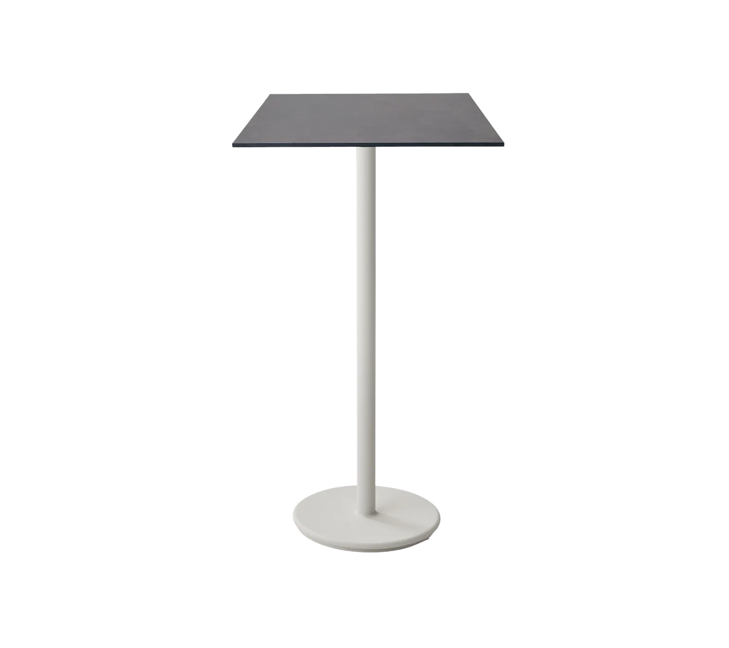 Cane-line Go Bartisch 75x75 Lava Grey Alu