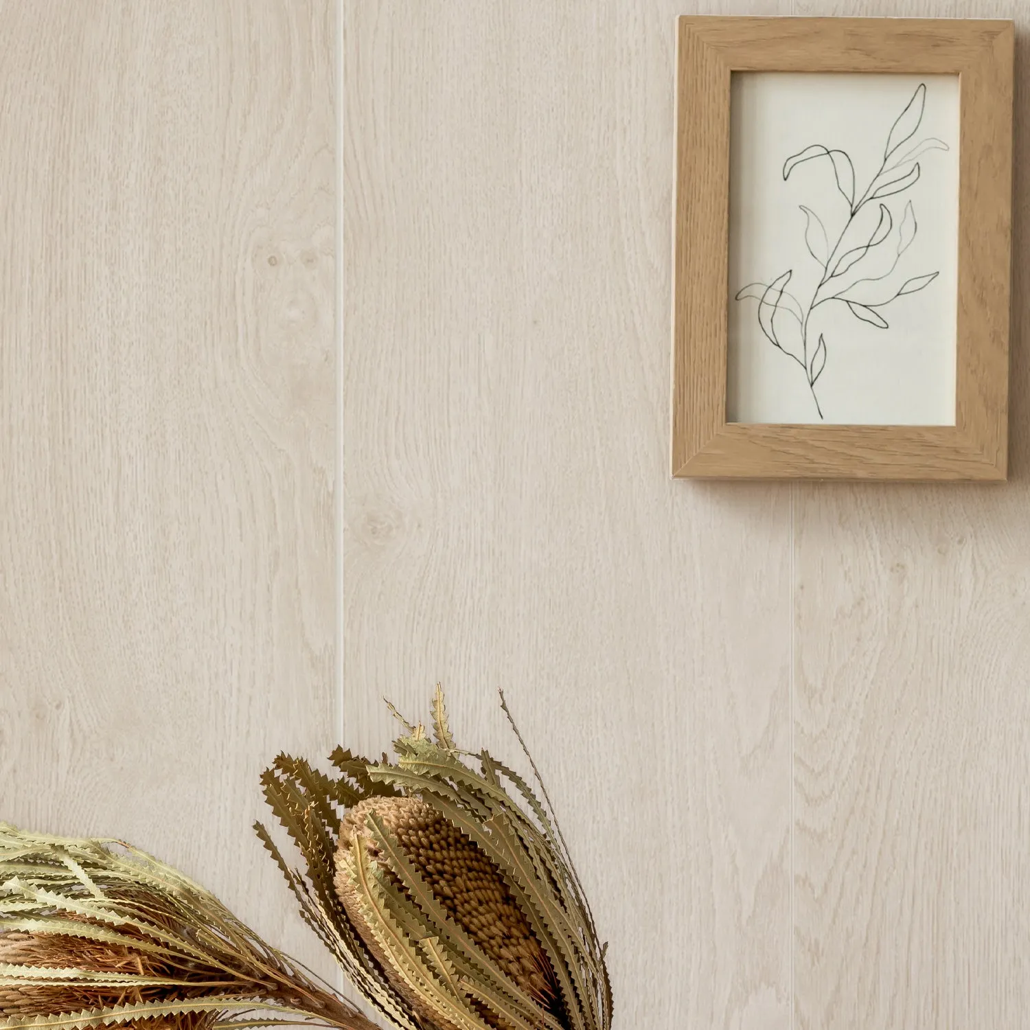 Grosfillex Element Les Bois Wandpaneel Blanc Cérusé Holz