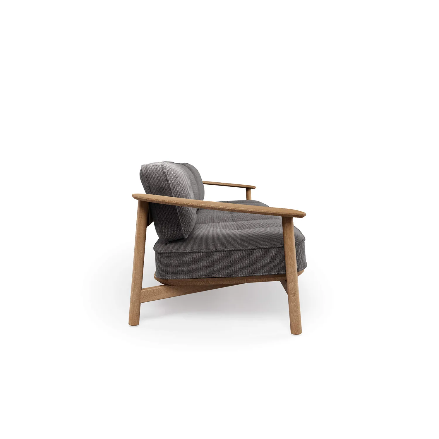 Emu Twins Sofa 3-Sitzer Teak Holz
