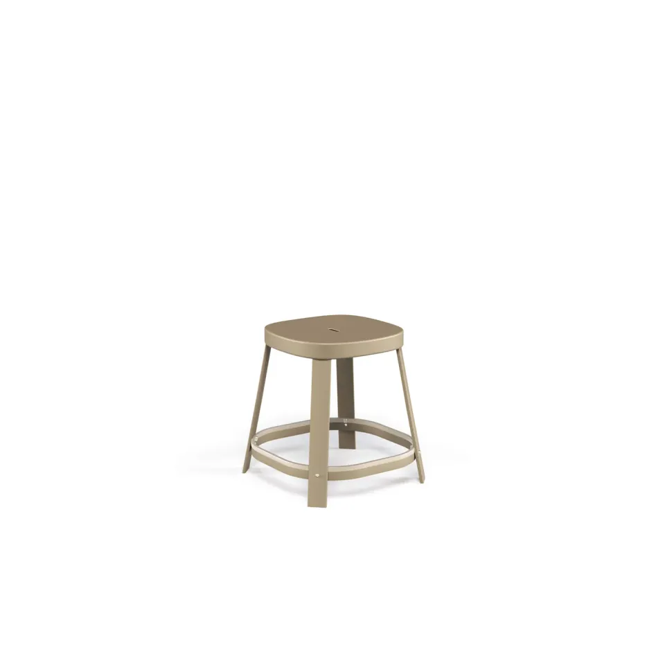 Emu Nova Hocker niedrig Metall für Garten