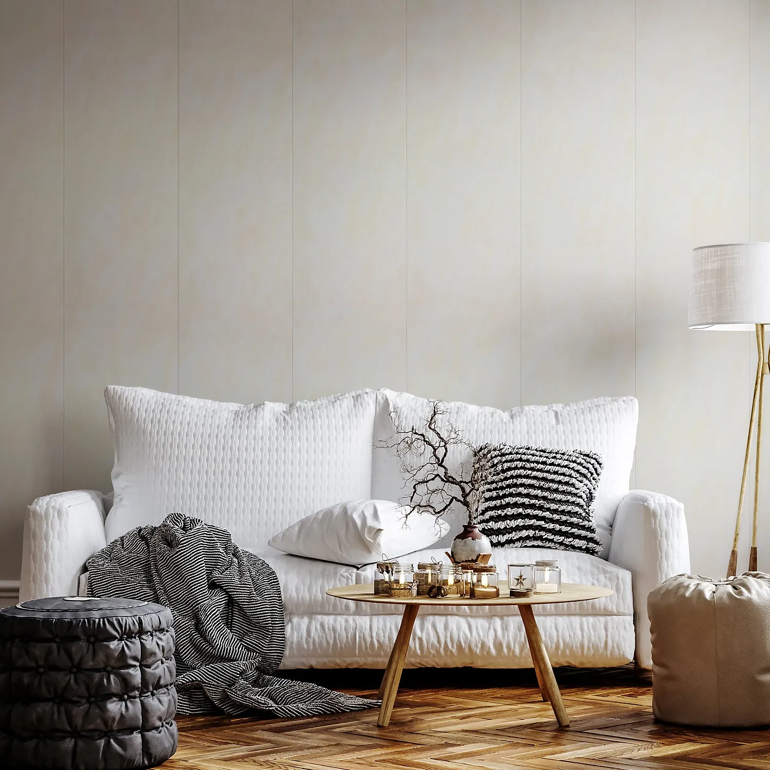 Grosfillex Element Marmor Wandverkleidung Beige matt