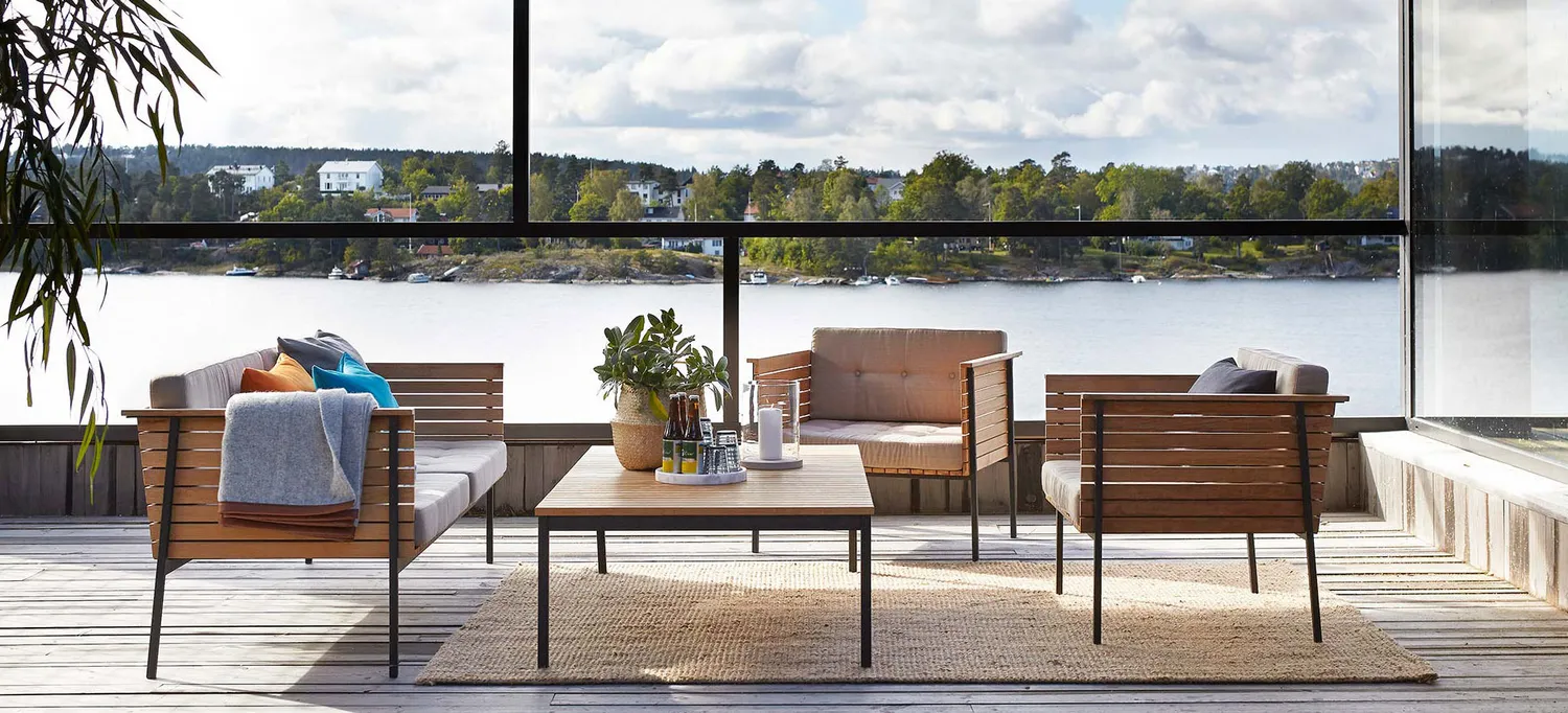 Skargaarden Häringe Lounge Tisch Groß Gartentisch