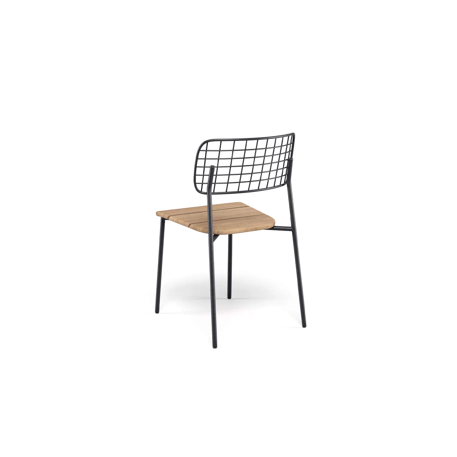 Emu Ronda Silla Gartenstuhl Lyze Aluminium Edelstahl