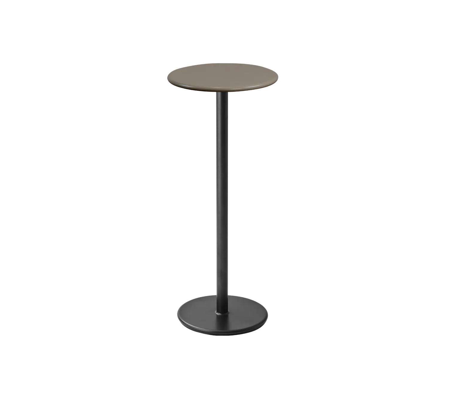 Cane-line Go Bartisch Ø 45 cm Aluminium Lava Grey