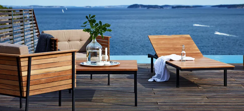 Skargaarden Häringe Lounge Tisch Groß Gartentisch