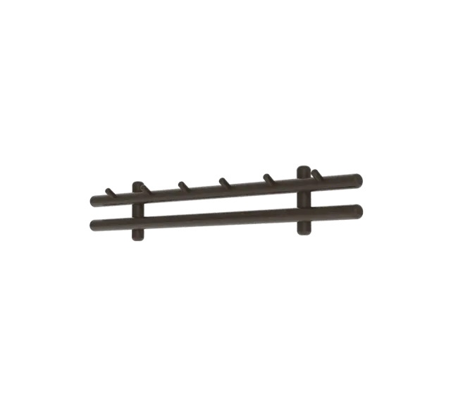Cane-line Sticks Garderobe 80 cm Mahagoni Braun