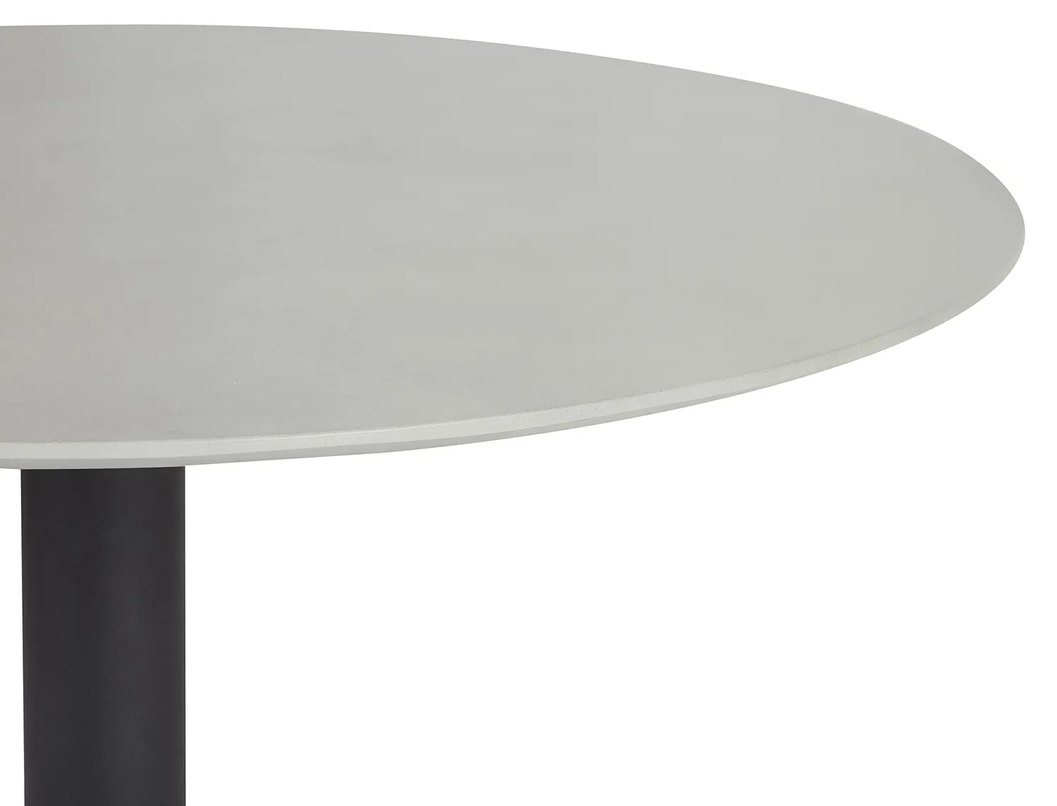 Envy Gartenmöbel-Set 4 Pers. Tisch 110 cm Grau Bambus Kissen