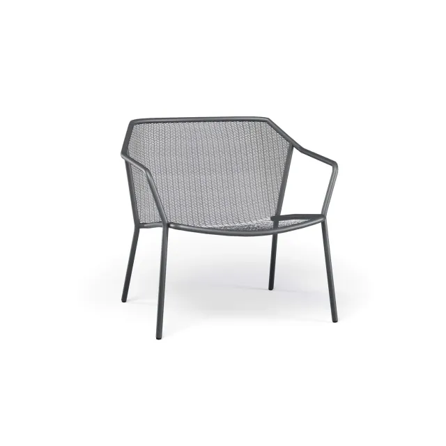 Emu Darwin Sillon Sessel aus Stahl mit Strukturmuster