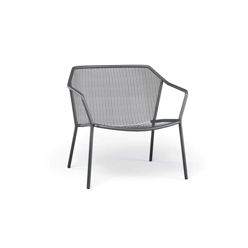 Emu Darwin Sillon Sessel aus Stahl mit Strukturmuster