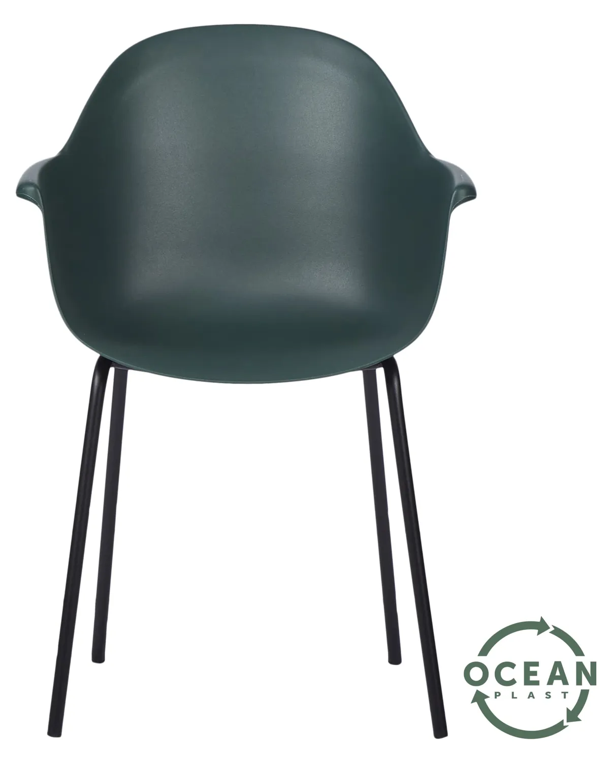 Envy Gartenmöbel-Set für 4 Personen Gartentisch Ocean-Kunststoff Grün