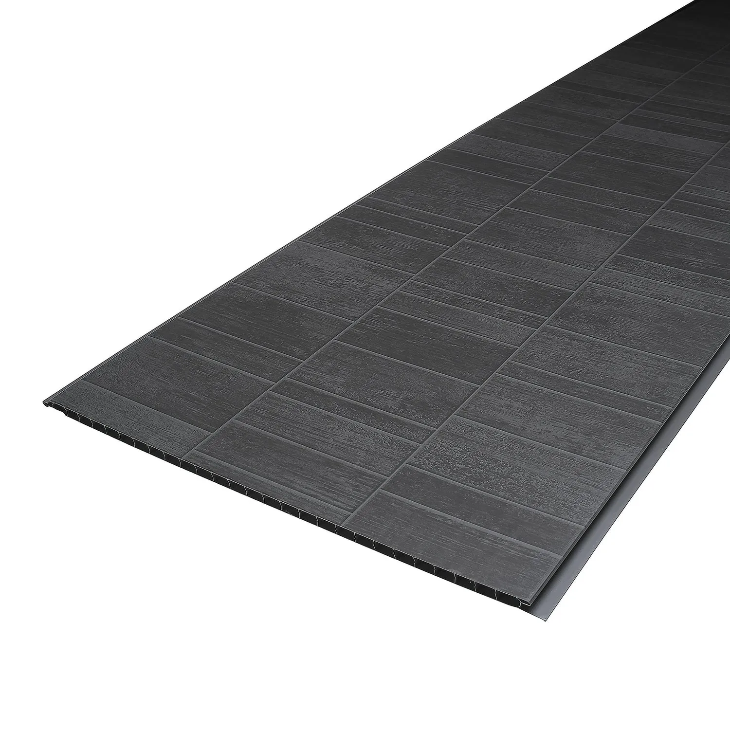Grosfillex Element Mineral Wandpaneel Anthrazit Mosaik