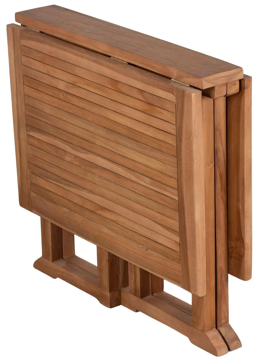 MR.DEKO Helston Klapptisch 120x80 cm Teakholz klappbar