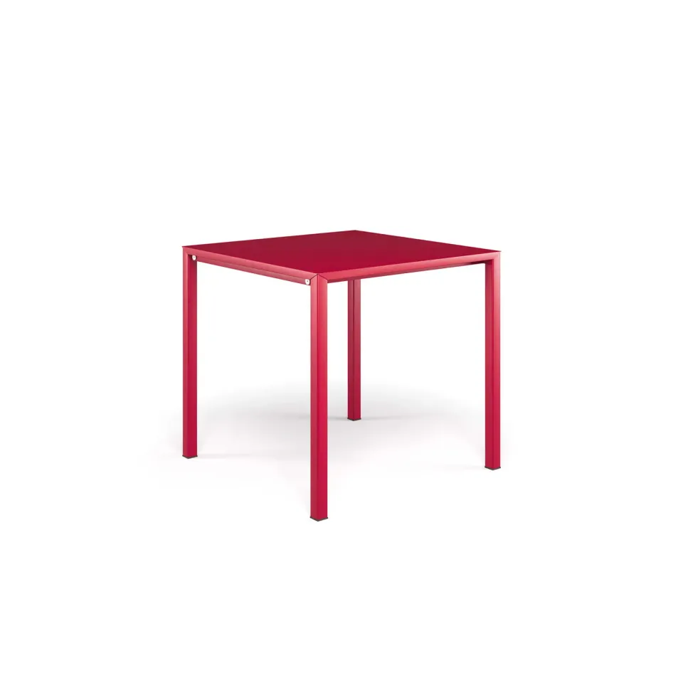 Emu Urban Tisch 80x80 stapelbar Alu