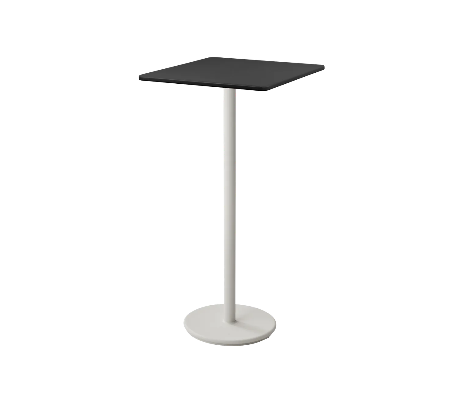 Cane-line Go Bartisch 75x75 Lava Grey Alu