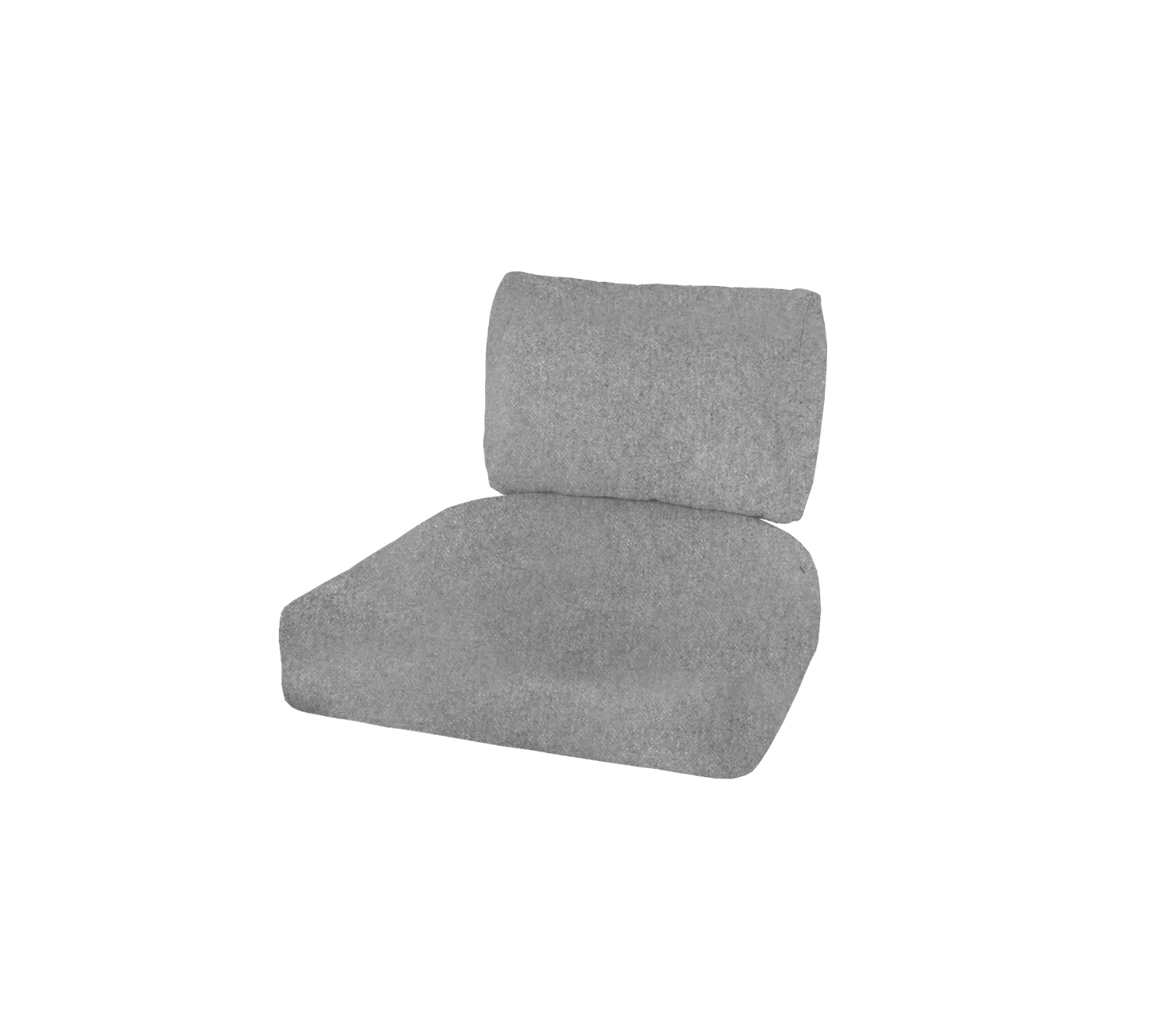 Cane-line Nest Lounge Chair Kissen Set Light Grey Ambience