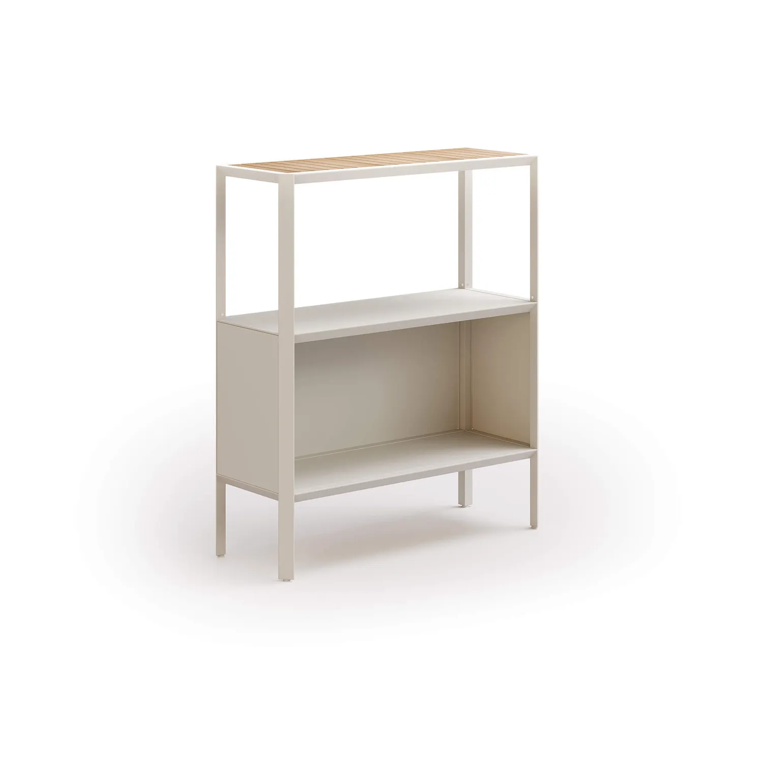 Emu Emily Gartenmodul Metall Teak stapelbar