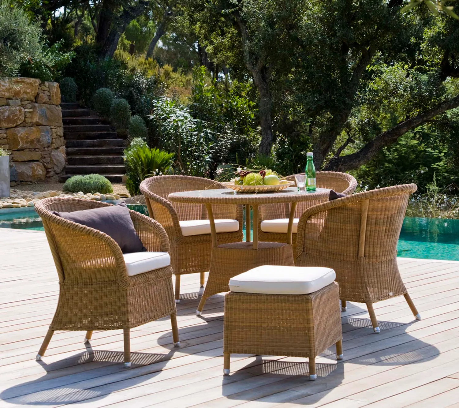 Cane-line Derby Stuhl Natural Weave Gartenstuhl