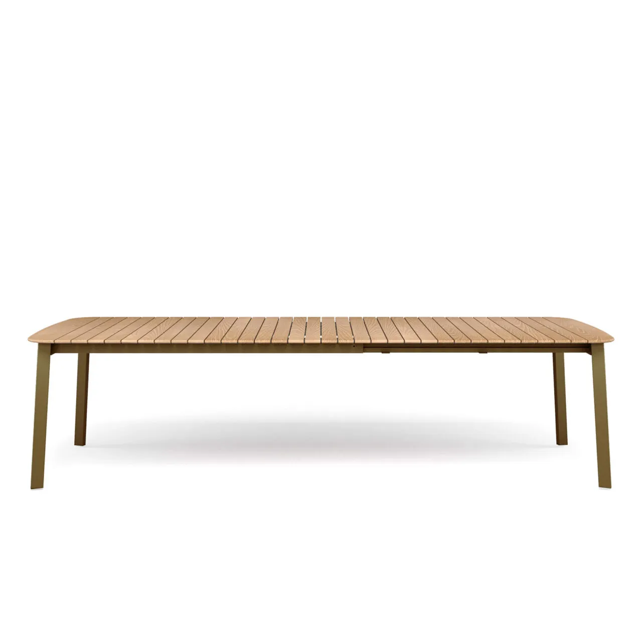 Emu Shine Ausziehtisch Teak 180-292x100 cm Alu