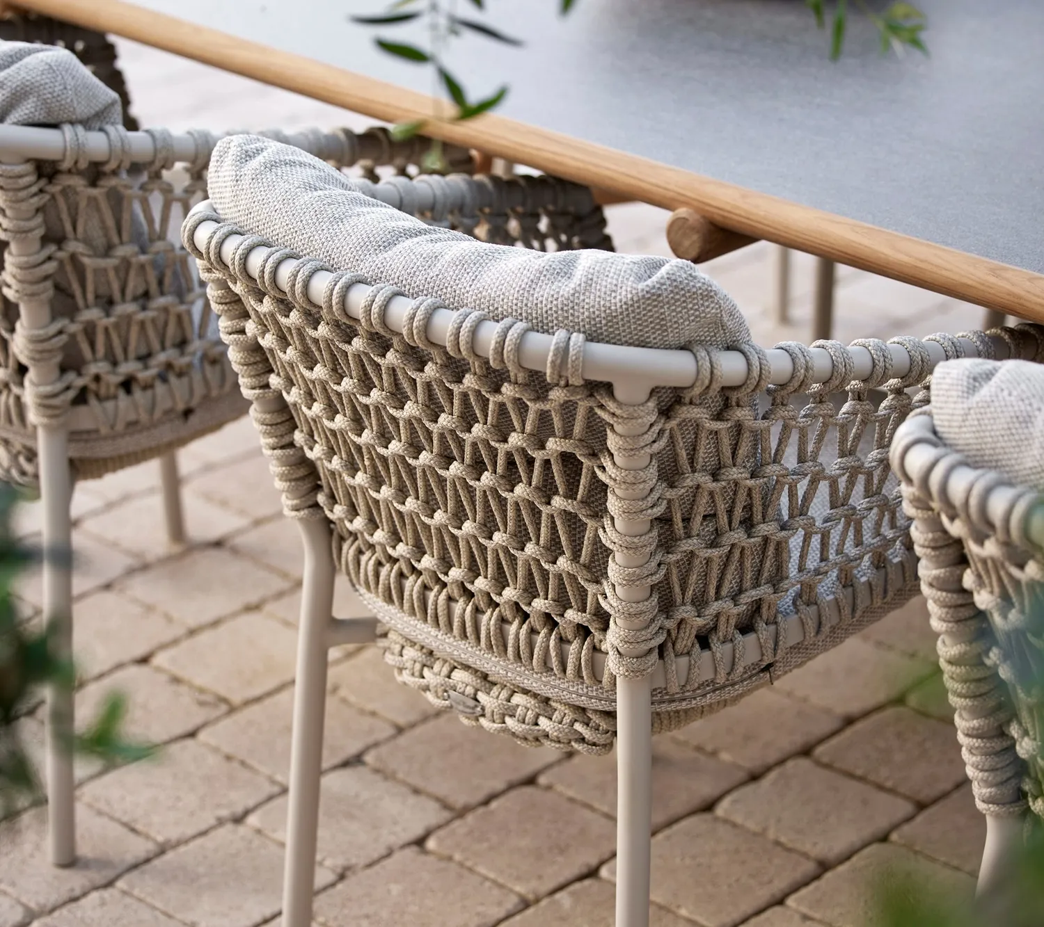 Cane-line Ocean Stuhlkissen-Set Grey AirTouch Outdoor