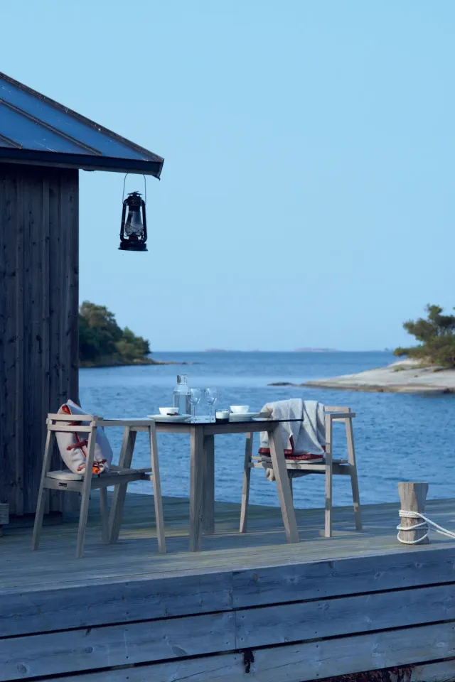 Skargaarden Oxnö Ausziehtisch Gartentisch Teak
