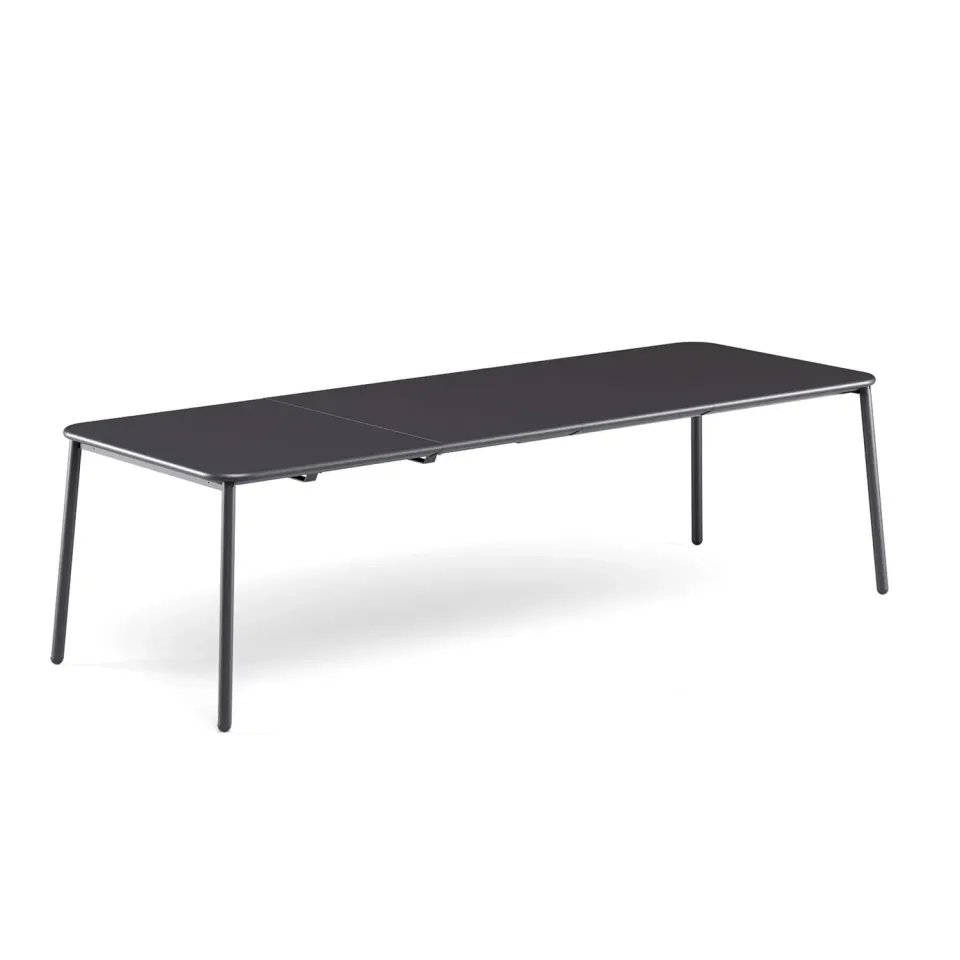 Emu Table System Yard Gartentisch Ausziehtisch Aluminium