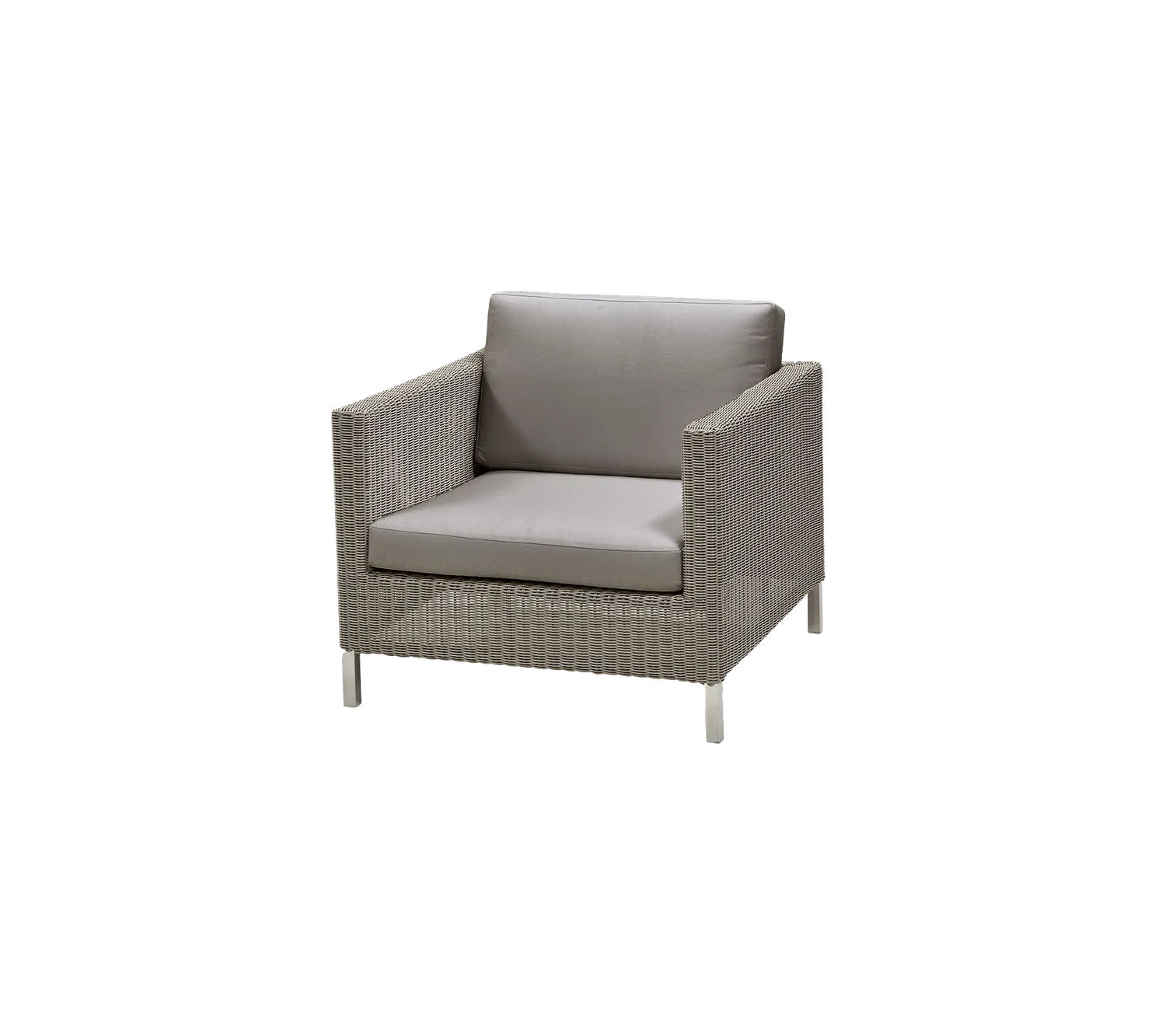 Cane-line Connect Kissenset Grau Natté QuickDry