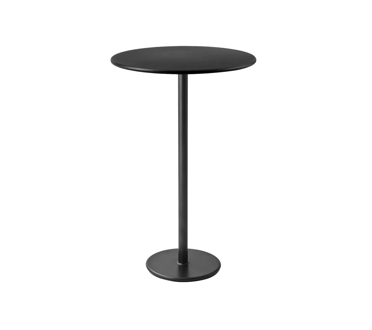 Cane-line Go Bartisch Ø 80 cm Lava Grey Alu