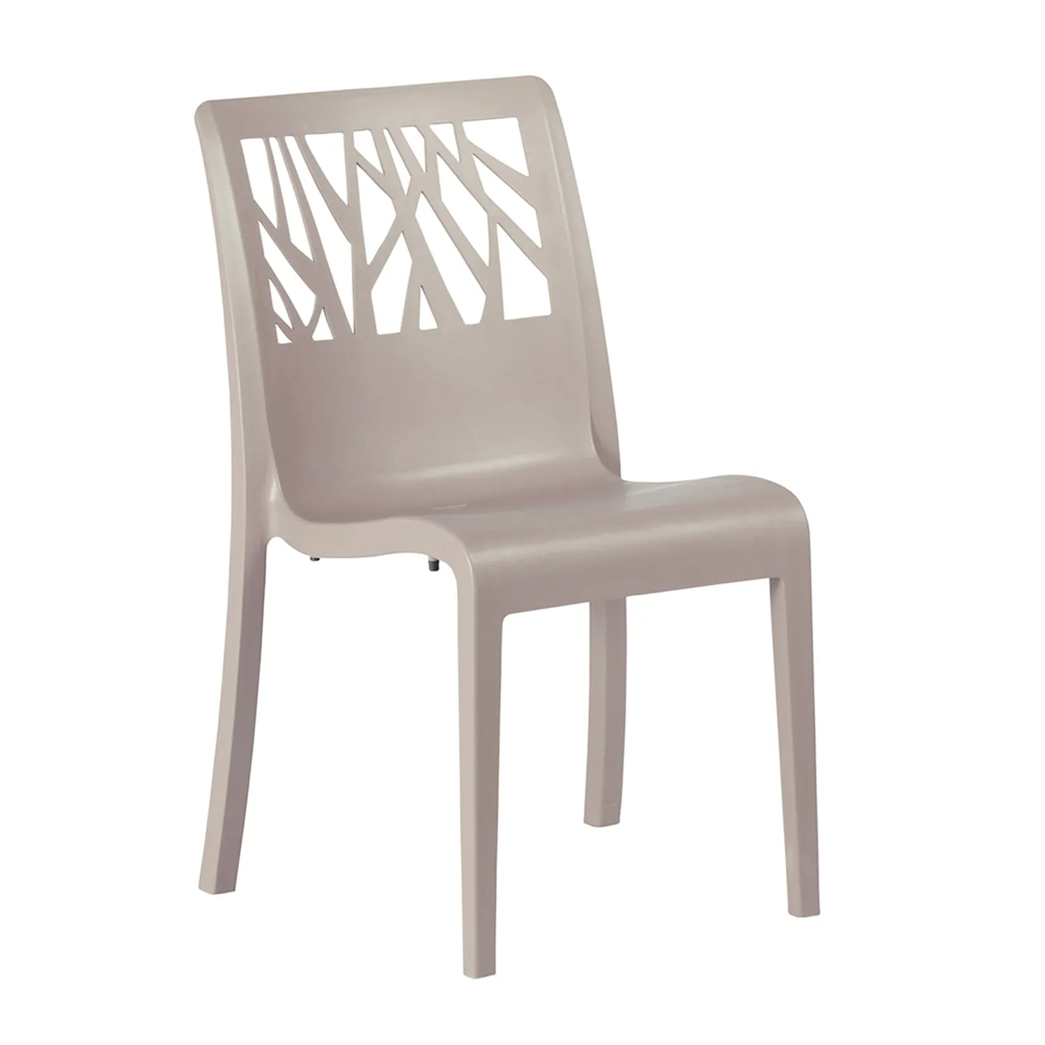 Grosfillex Vegetal Gartenstuhl Leinen Ast-Design