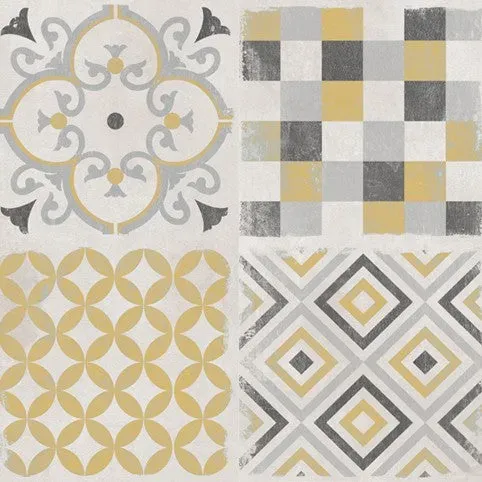 Grosfillex Accent Andaluz Wandpaneel Yellow Zementoptik