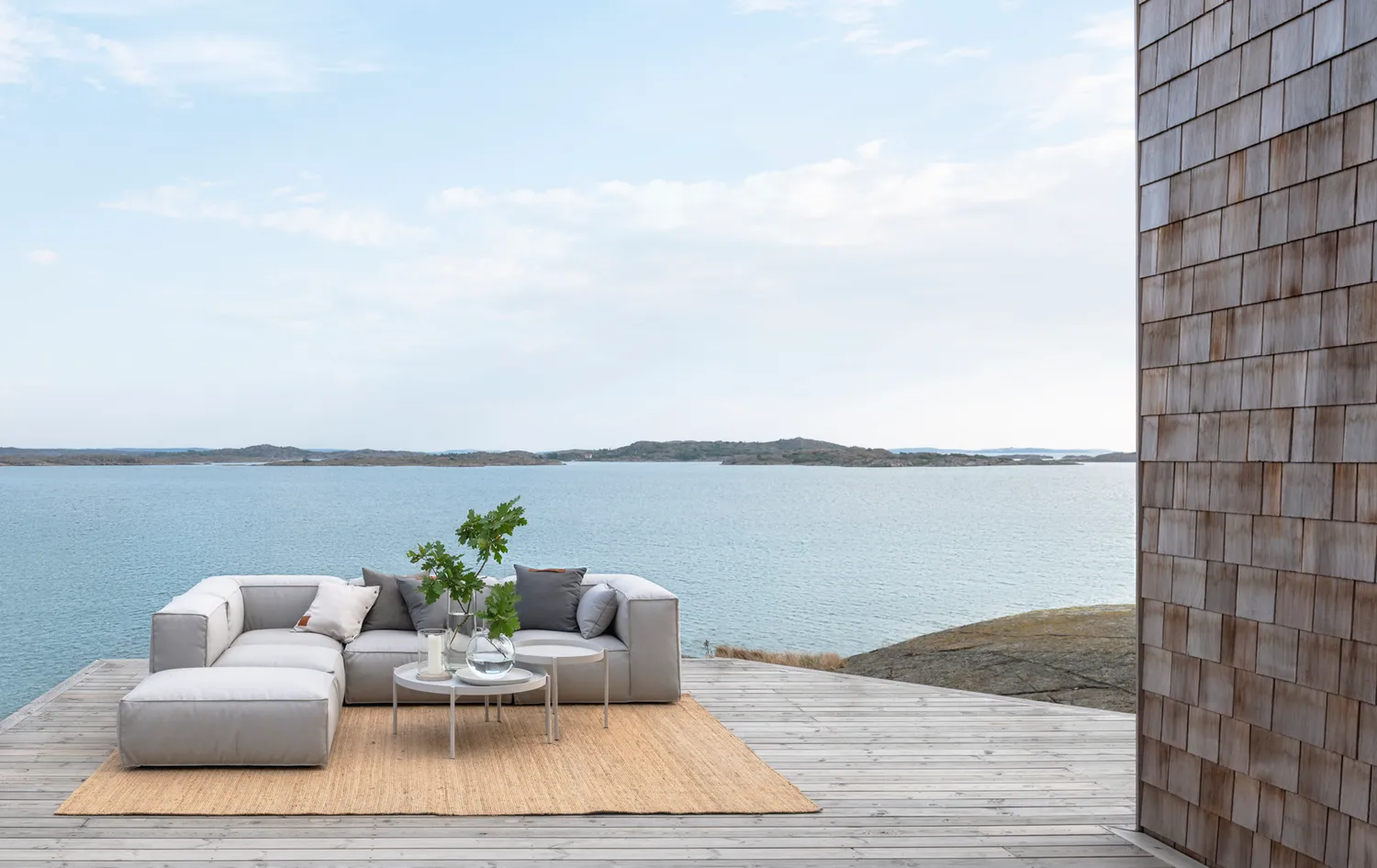 Skargaarden Asker Sofa Mittelteil Klein QuickDry