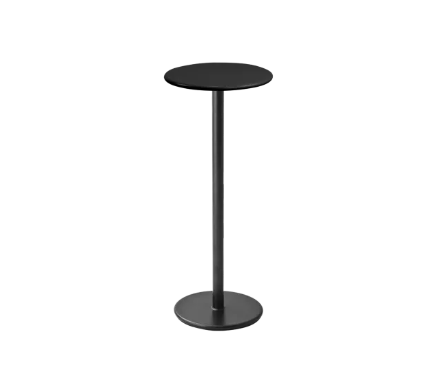 Cane-line Go Bartisch Ø 45 cm Aluminium Lava Grey