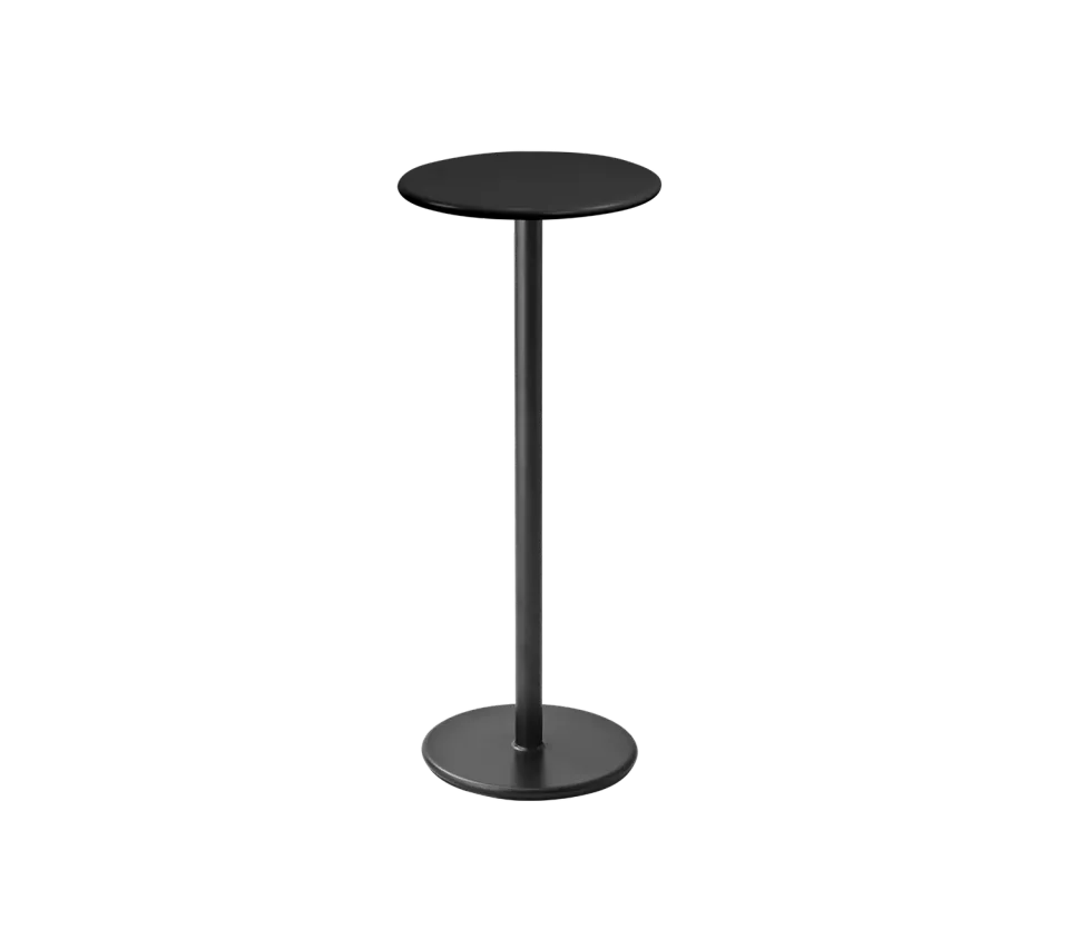 Cane-line Go Bartisch Ø 45 cm Aluminium Lava Grey