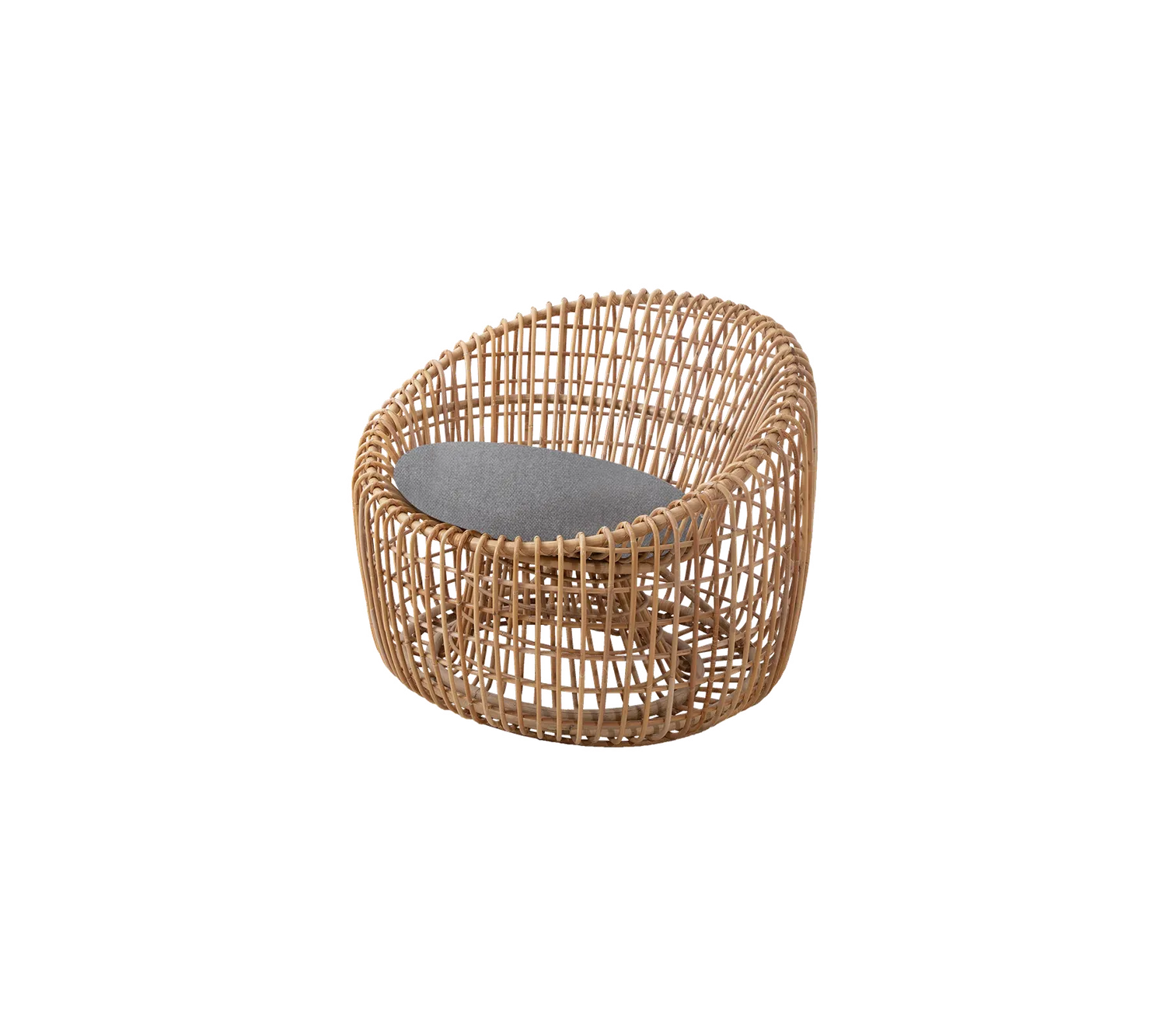 Cane-line Nest Kissen-Set rund hellgrau Indoor