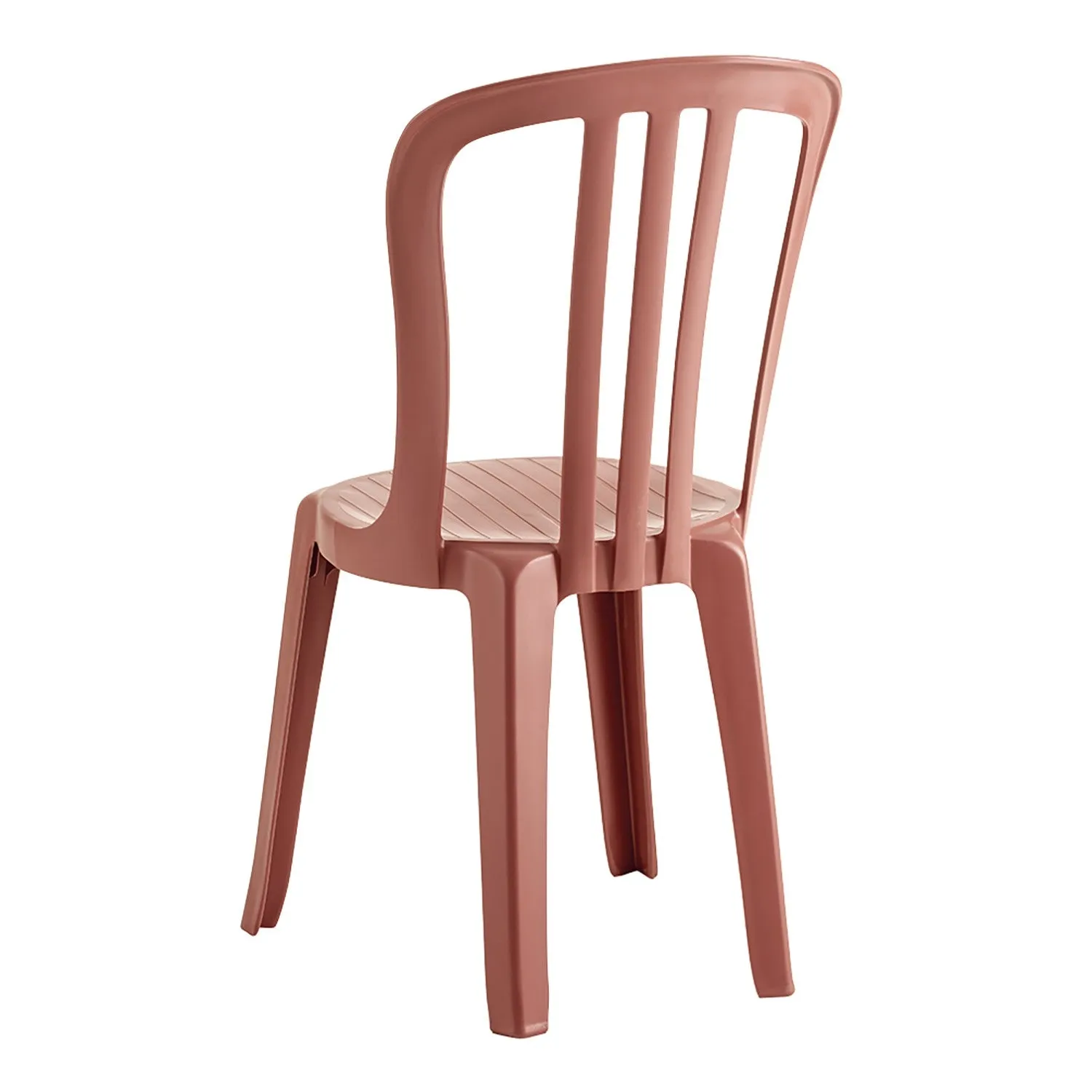 Grosfillex Miami Bistrot Gartenstuhl Terracotta stapelbar