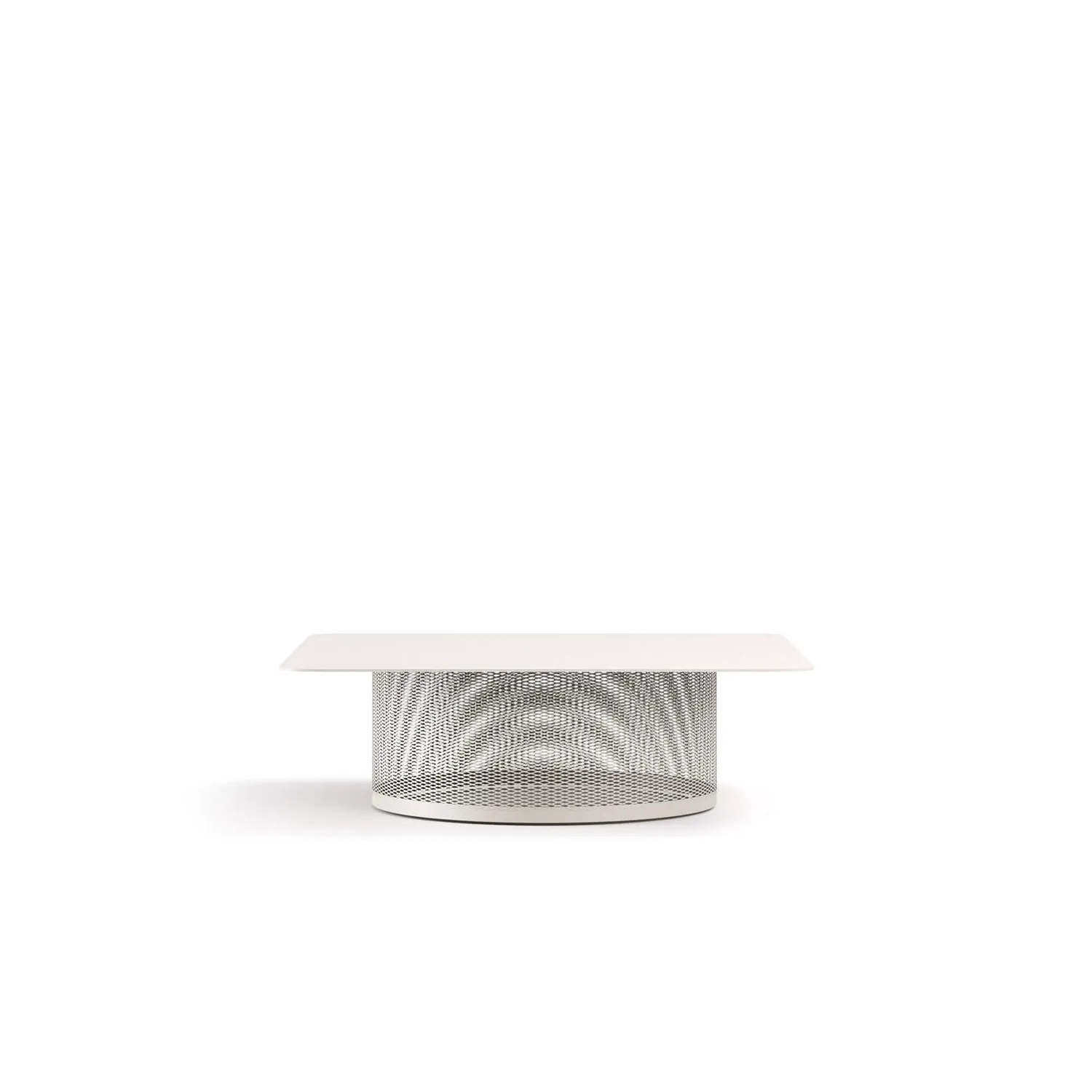 Emu Table System Mesa baja Couchtisch modular Stahlgewebe