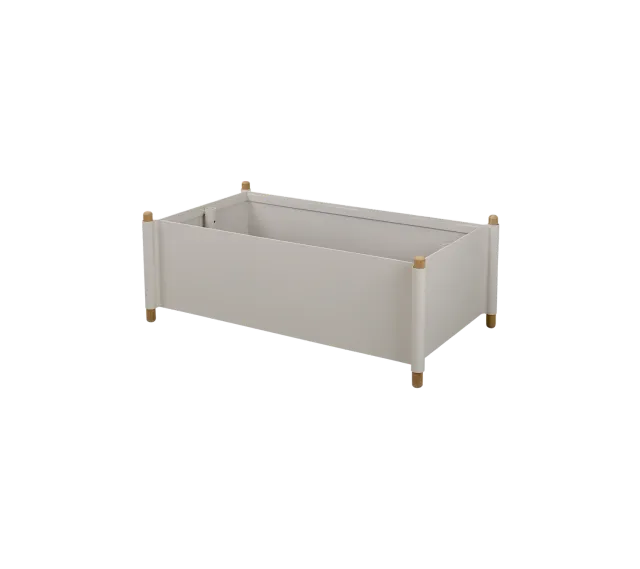 Cane-line Sticks Sticks planter, large Pflanzkübel Teak Lava Grey