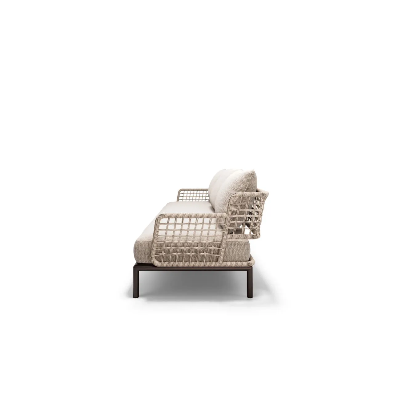 Emu Terramare Sofa 3-Sitzer aus Flechtwerk für draußen
