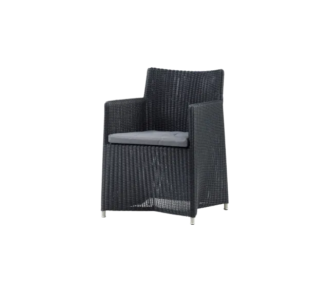 Cane-line Diamond Stuhl Graphit Geflecht QuickDry