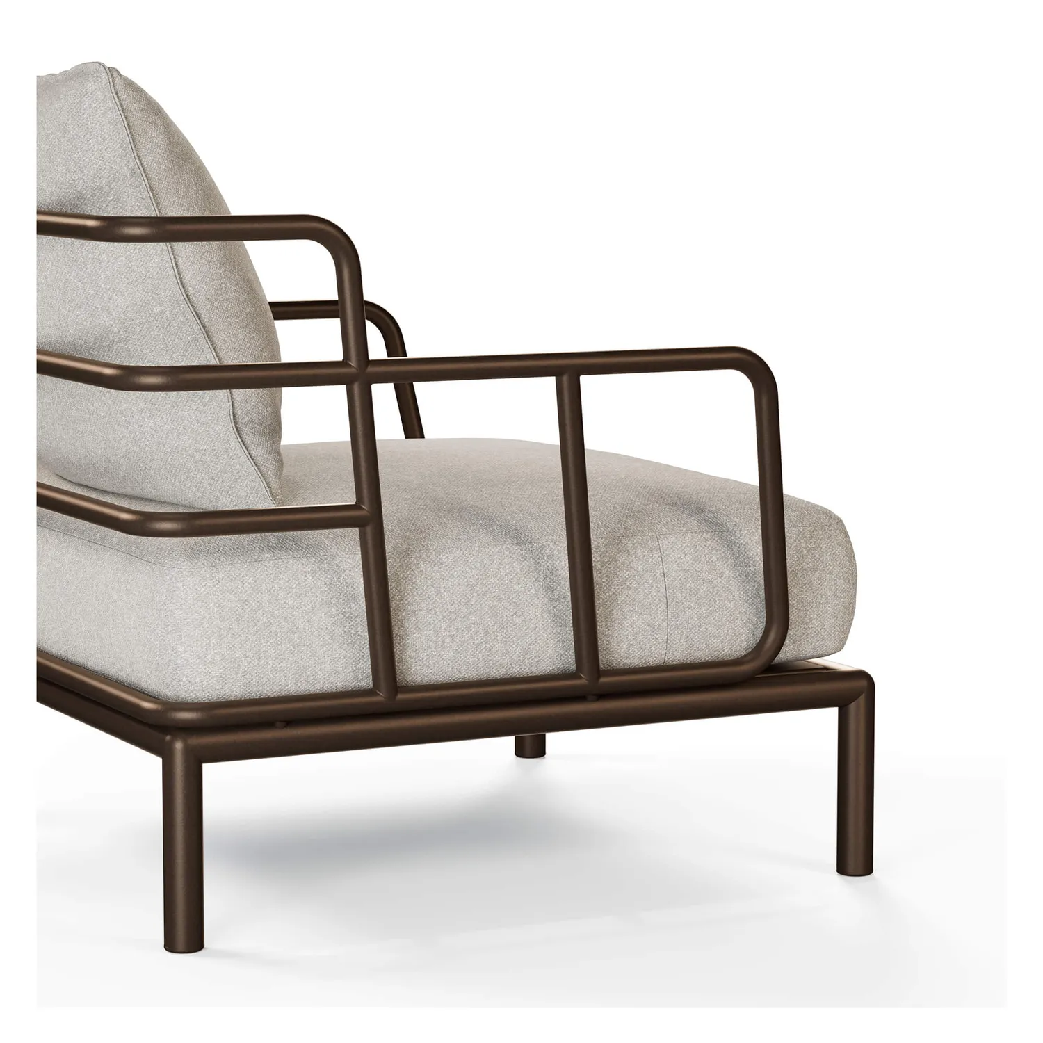 Emu Terramare Sofa de 1 plaza Einsitzer-Sofa Stahl Outdoor