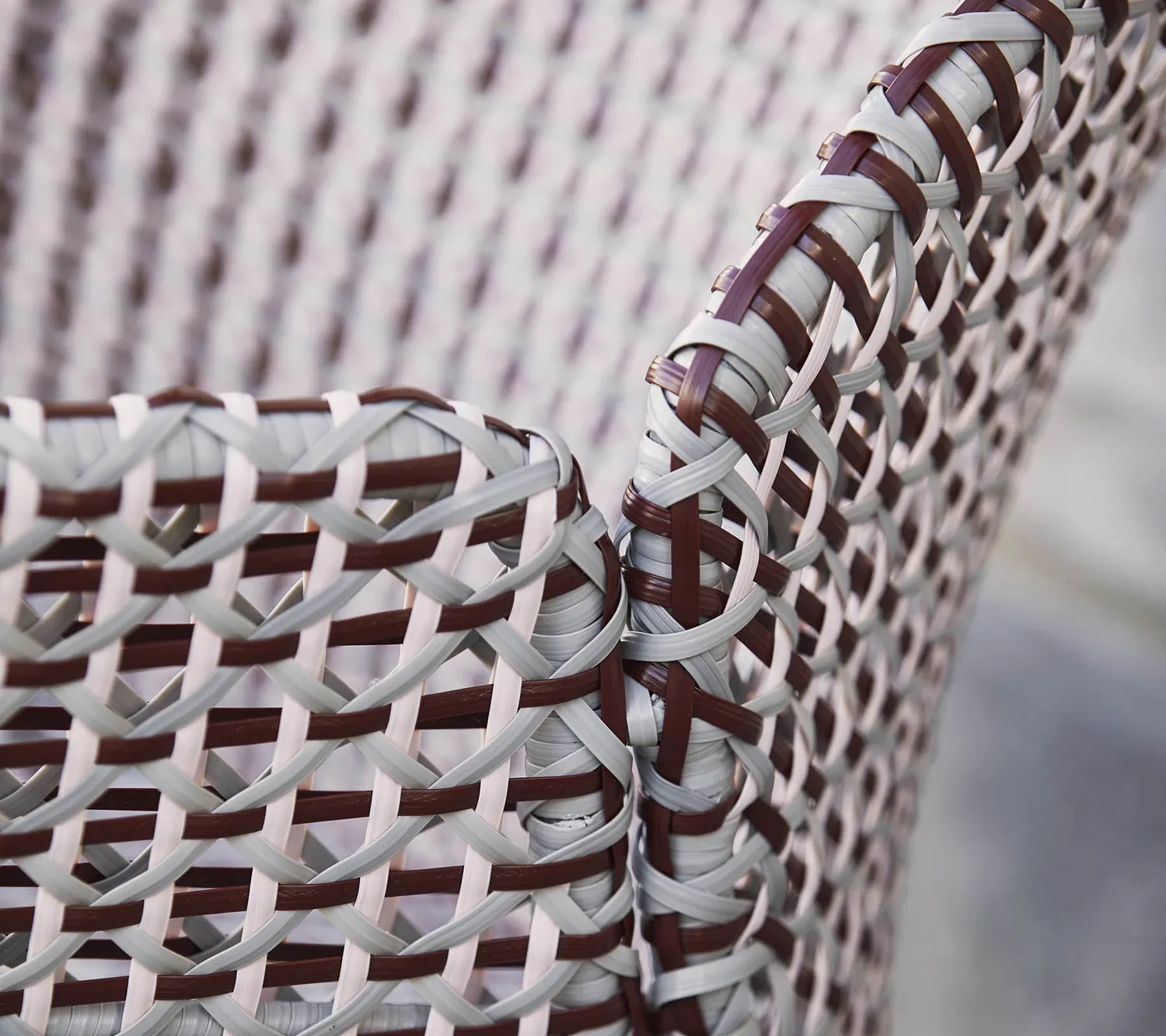 Cane-line Vibe Stuhl Schwarz Graphit Weave Geflecht Outdoor