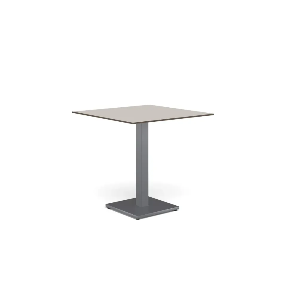 Emu Tischplatte HPL 79x79 Indoor hell