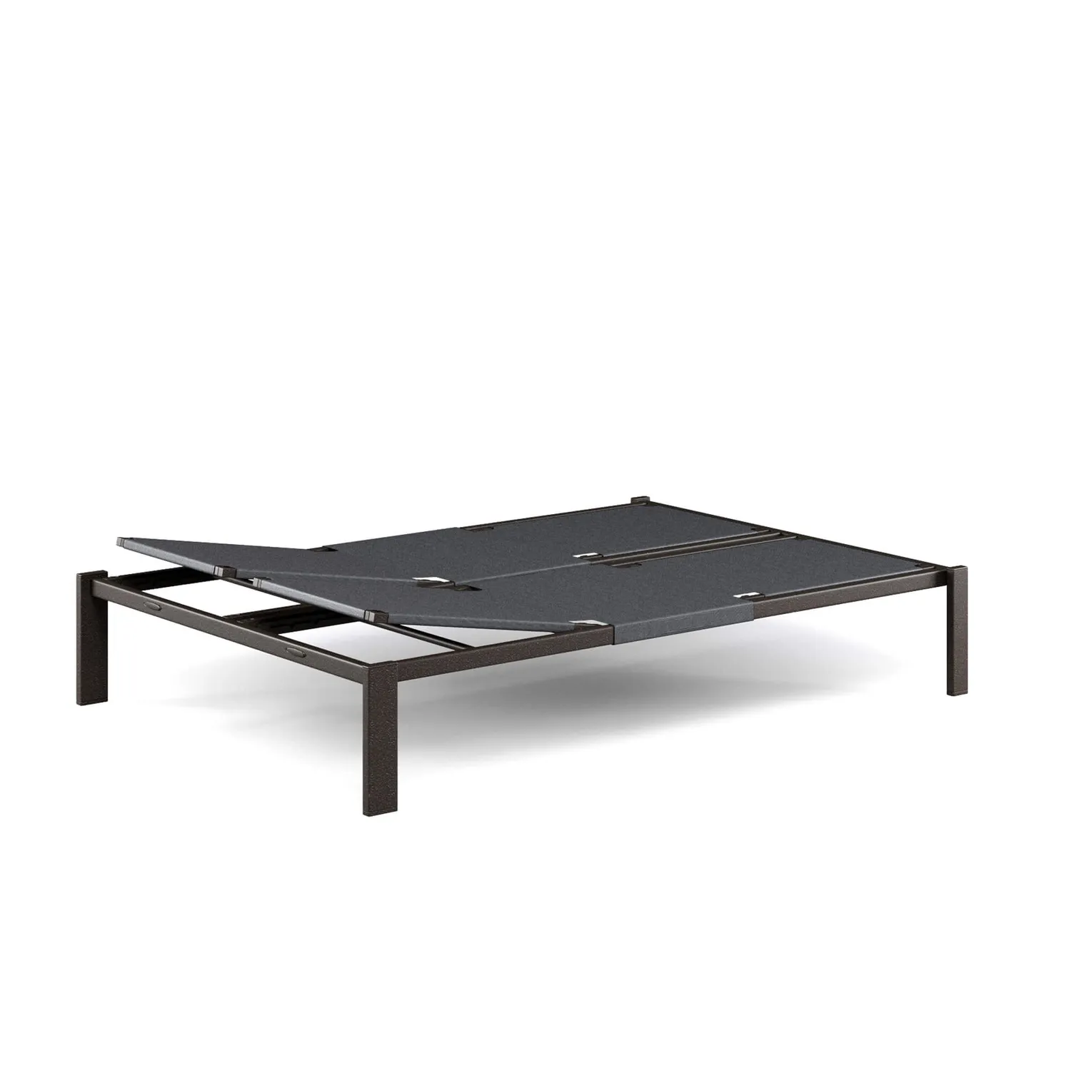 Emu Shine Daybed Sonnenliege Emu-Tex Rollen Aluminium