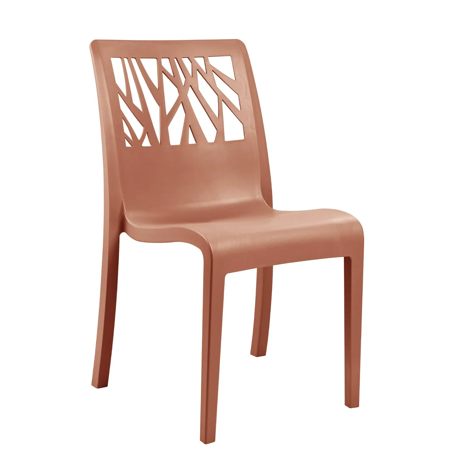 Grosfillex Vegetal Gartenstuhl Leinen Ast-Design